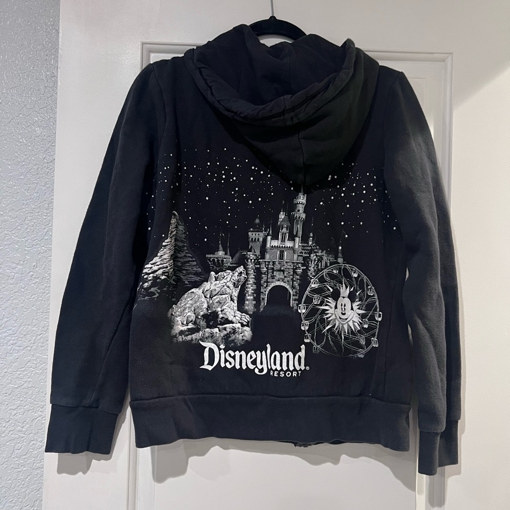 Used Disneyland parks zip up hoodie